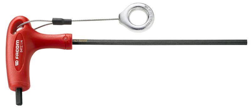 84TZ.SLS - Inch hexagon keys, "T" handle, 6-point, 5/32" - 3/8"
