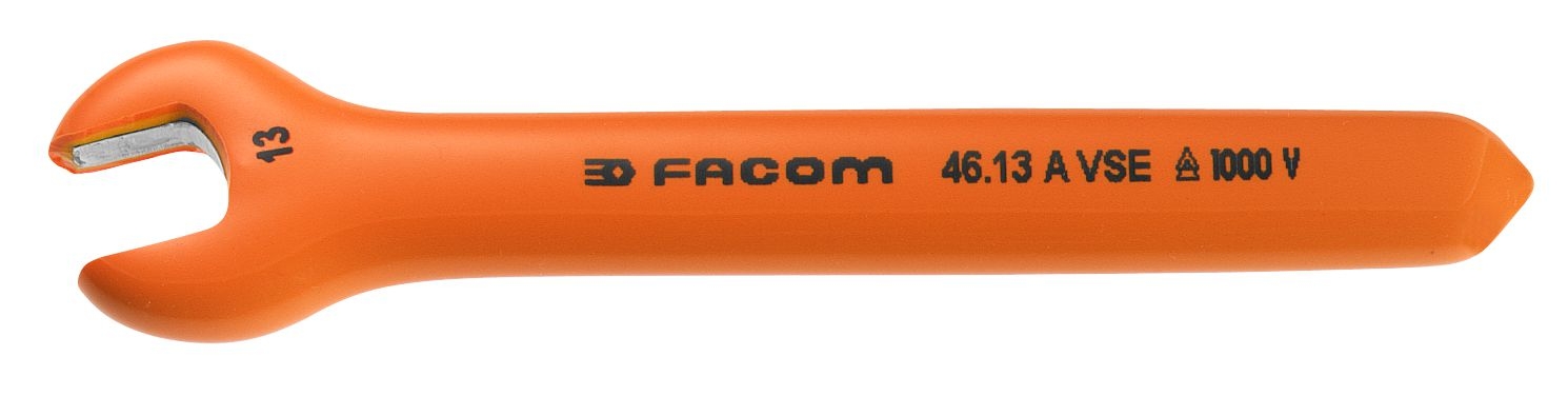 46.AVSE - VSE series 1000 Volt insulated open end wrenches, 8 - 21 mm