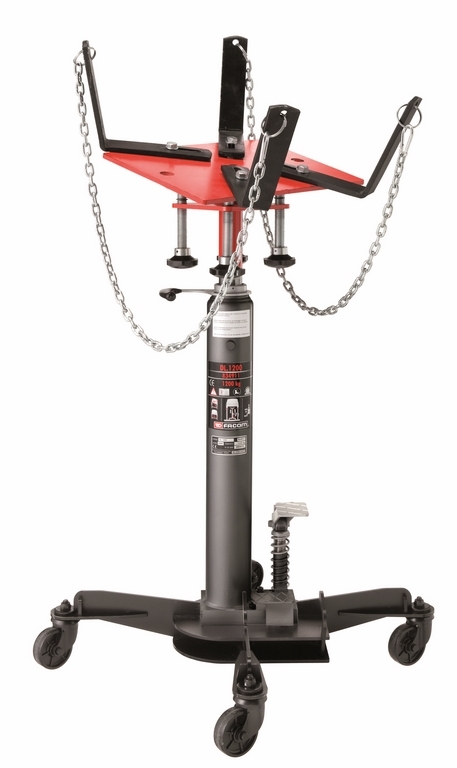 2-stage telescopic pit jack, 1200 kg