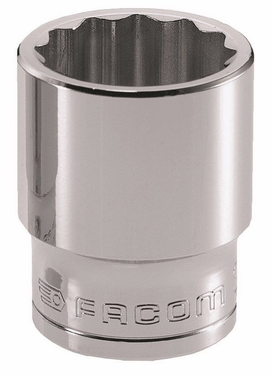 Seria S - nasadki 1/2" 12-kątne, metryczne 8 - 34 mm