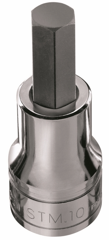 Seria STM - nasadki trzpieniowe 1/2" 6-kątne, metryczne 4 - 19 mm