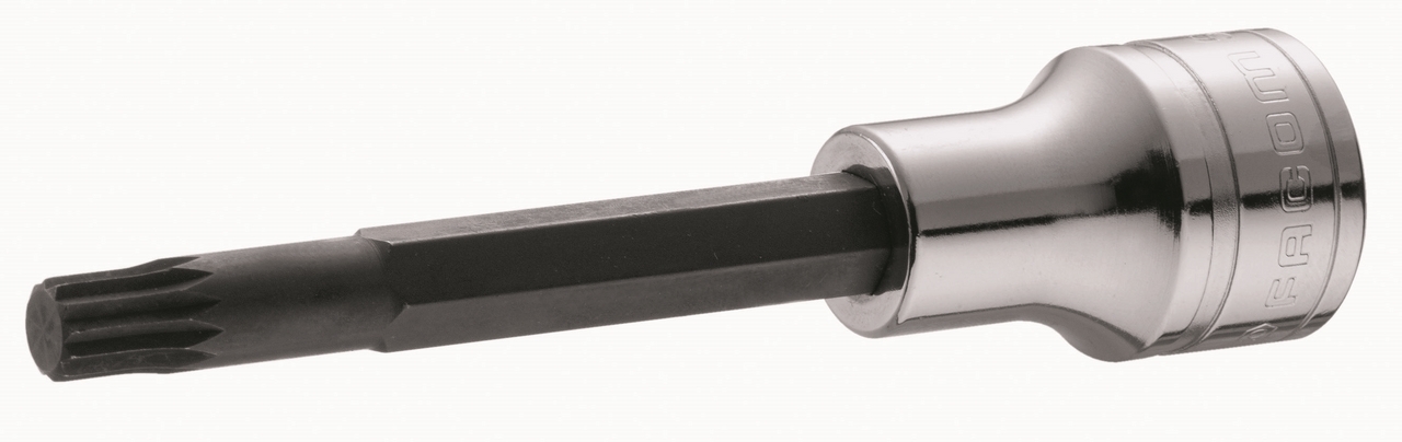 Seria SV.LB - Nasadki trzpieniowe 1/2" o wielu zębach XZN®, długie, M6 - M18