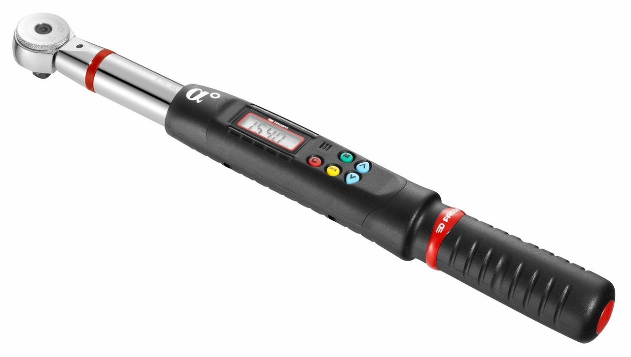 E.316D - Electronic torque / angle measuring wrenches, with removable ratchet, 1,5 - 815 Nm