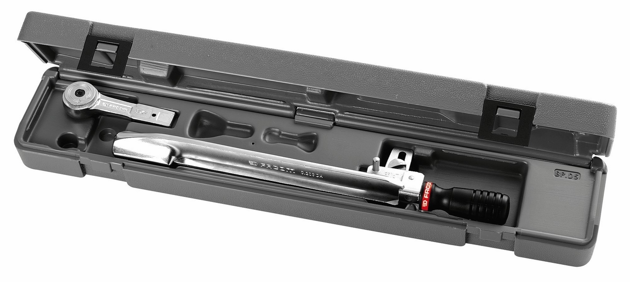 202A - Manual click wrenches with removable ratchet, 20 - 200 Nm