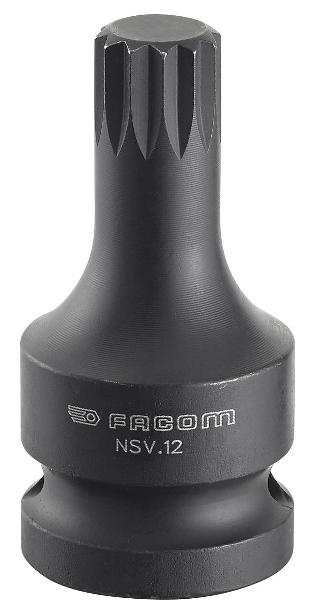 Seria NSV - nasadki udarowe 1/2", trzpieniowe, do gniazd XZN, M6 - M18
