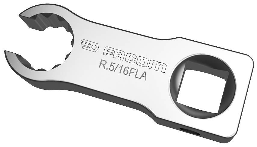 Seria R.FLA - końcówki Crowfoot 1/4" do rur, 12-kątne, calowe, 1/4"-3/8" 