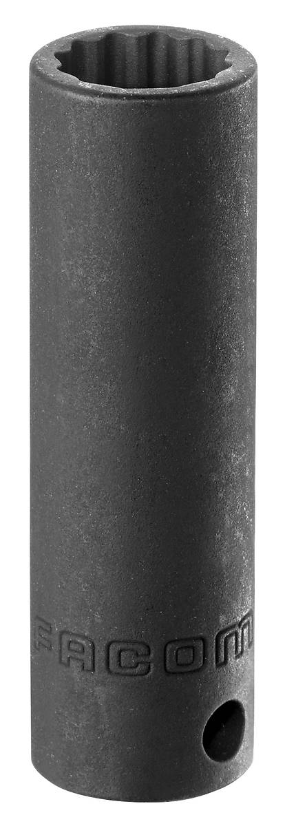 Seria NJB.L - nasadki udarowe 3/8" 12-kątne, długie, calowe, 9/32" - 1/2"