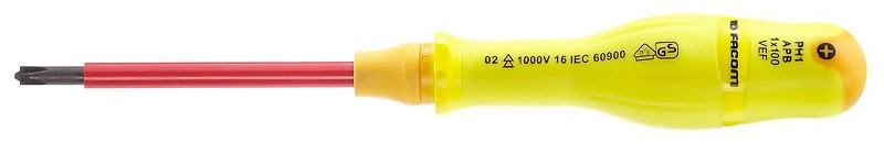 Seria APB.VEF - wkrętaki FLUO BORNEO® do wkrętów mieszanych z rowkiem Phillips®, PH1 - PH2