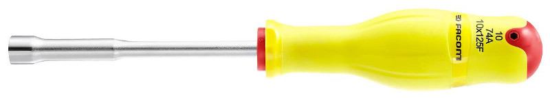74A.F - klucze kute z rękojeścią wkrętakową, metryczne, 3,2 - 14 mm - FLUO