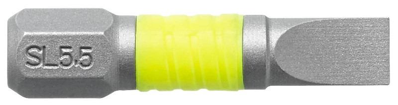 ES.1TF - końcówki High Perf' do śrub z rowkiem, metryczne, 4,5 mm - 5,5 mm, FLUO 