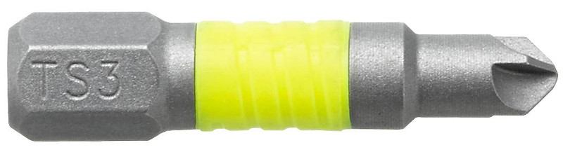 ETOR.1 - końcówki do śrub z gniazdem TORQ SET, 0 - 1, FLUO