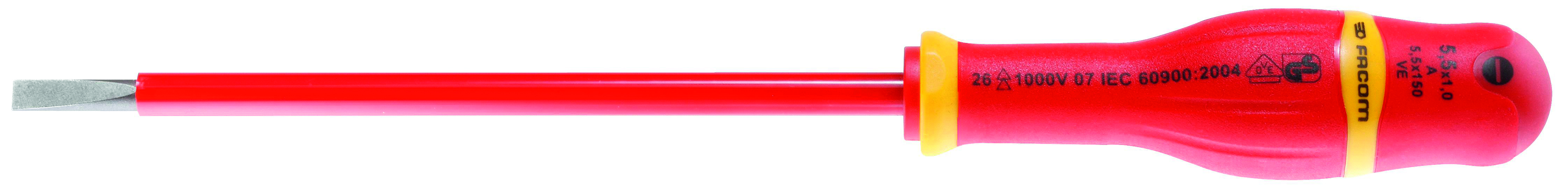 A.VE - PROTWIST® 1,000 Volt insulated screwdrivers for slotted-head screws 2 - 12 mm