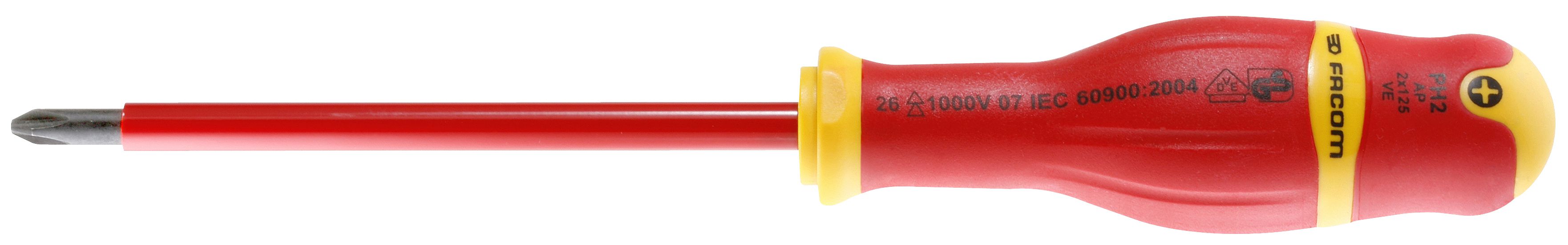 AP.VE - PROTWIST® 1,000 Volt insulated screwdrivers for Phillips® head screws PH0 - PH4