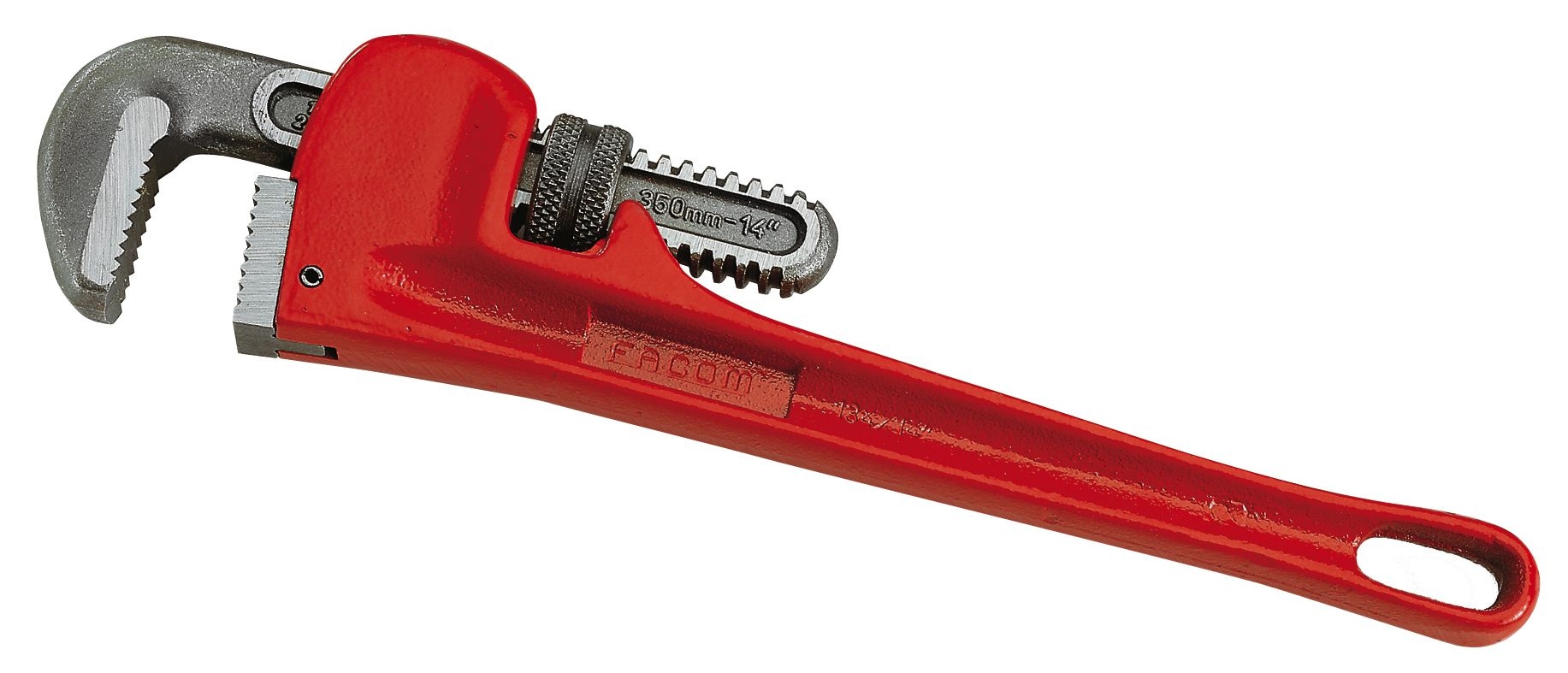 134A - cast-iron american model pipe wrenches, capacity: 0 to 140 mm