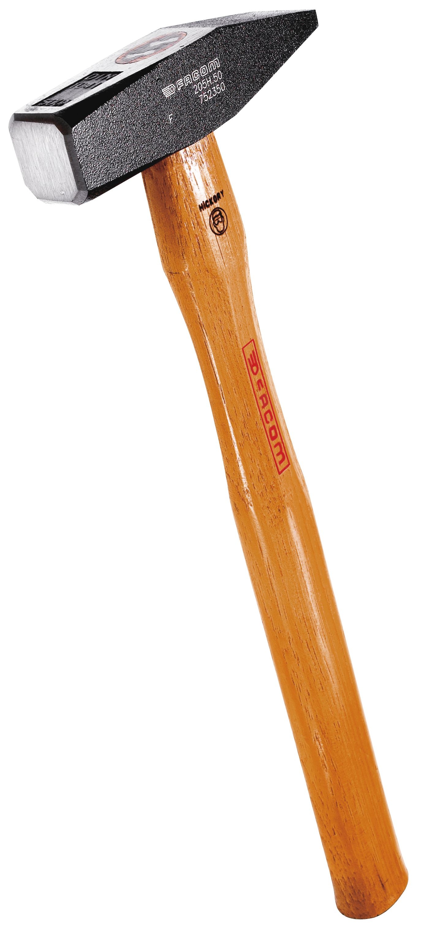 Seria 205H - młotki typu DIN dla mechanika, trzonek z drewna hikorowego 0,25 - 1,2 kg