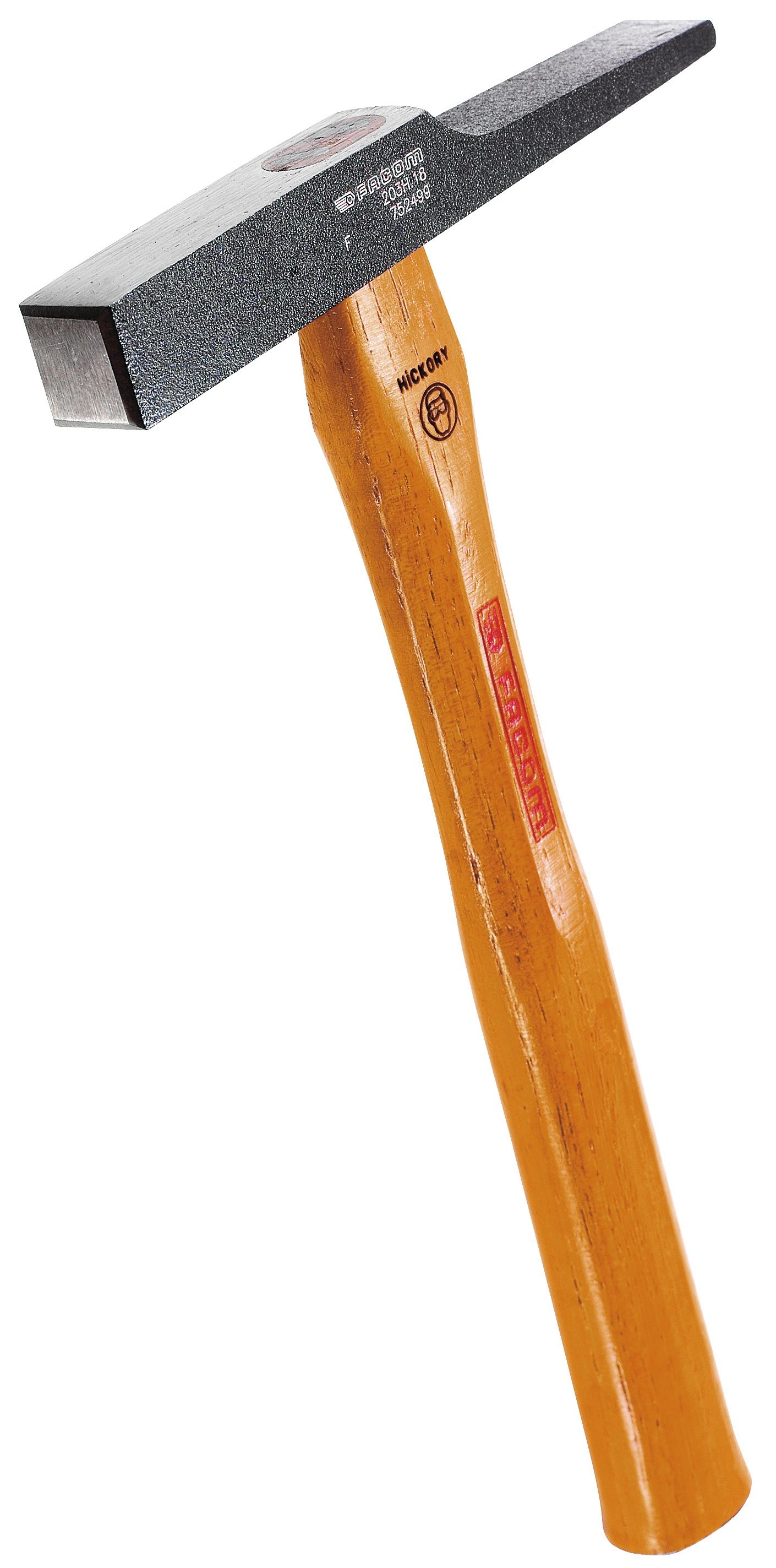 Seria 203H - młotki dla elektryka, trzonek z drewna hikorowego, 0,16 - 0,2 kg