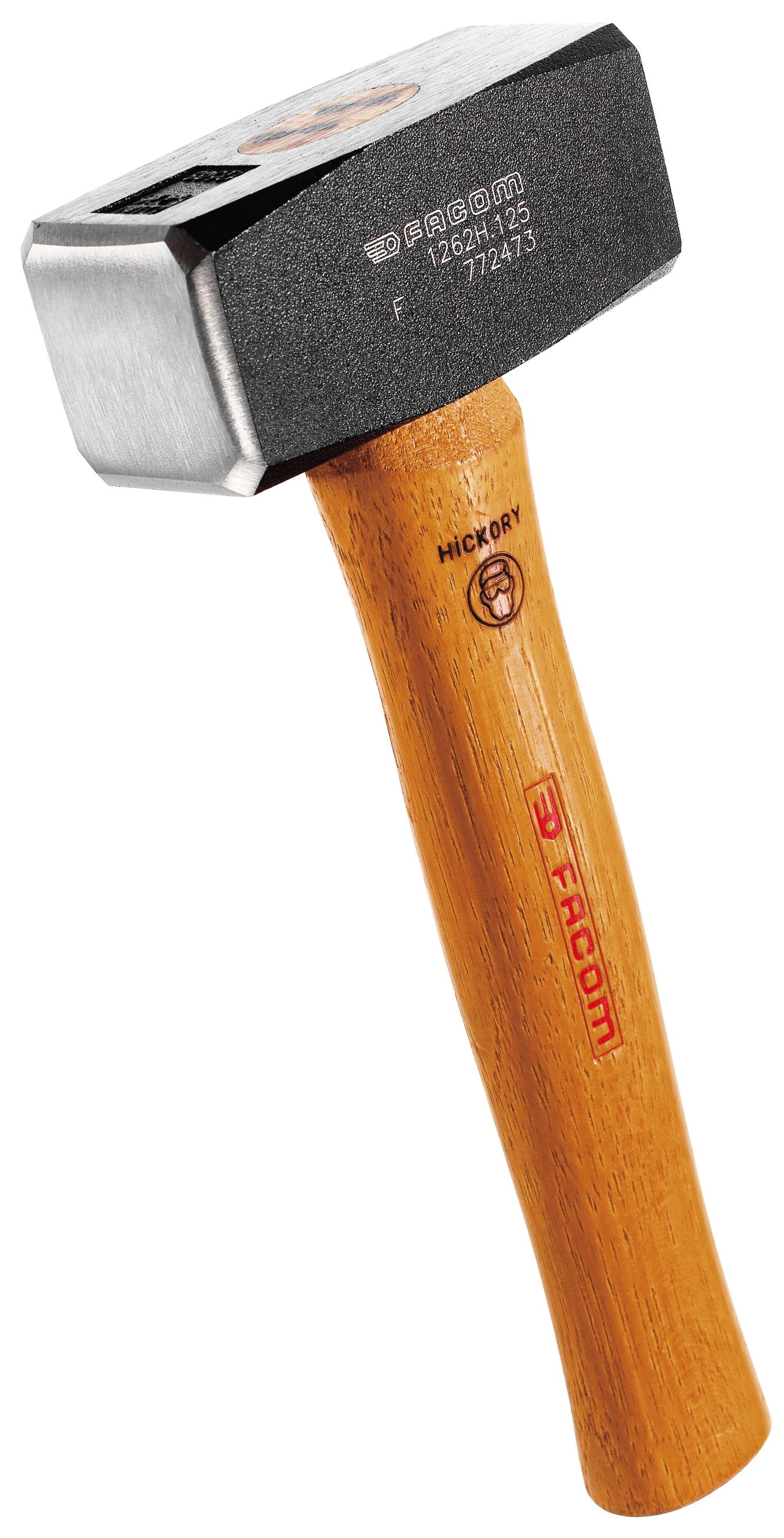 Seria 1262H - młoty o krawędziach ściętych, trzonek z drewna hikorowego, 1 - 1,5 kg