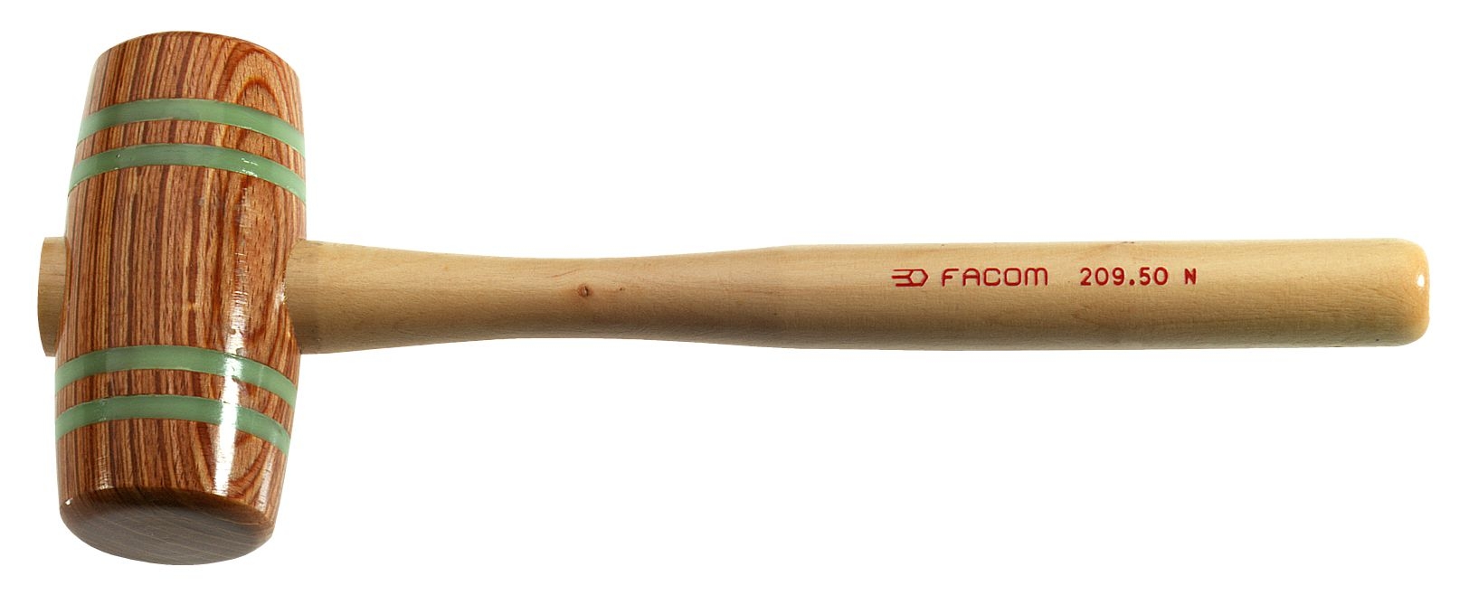 Seria 209 - pobijaki z drewna prasowanego, wielowarstwowego, trzonek z drewna grabowego, 0,3 - 0,5 kg