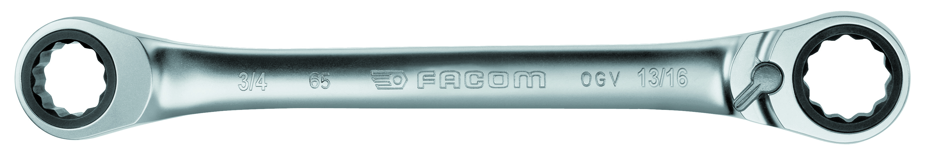Seria 65 - klucze oczkowe, odchylone, calowe 1/4" - 15/16"