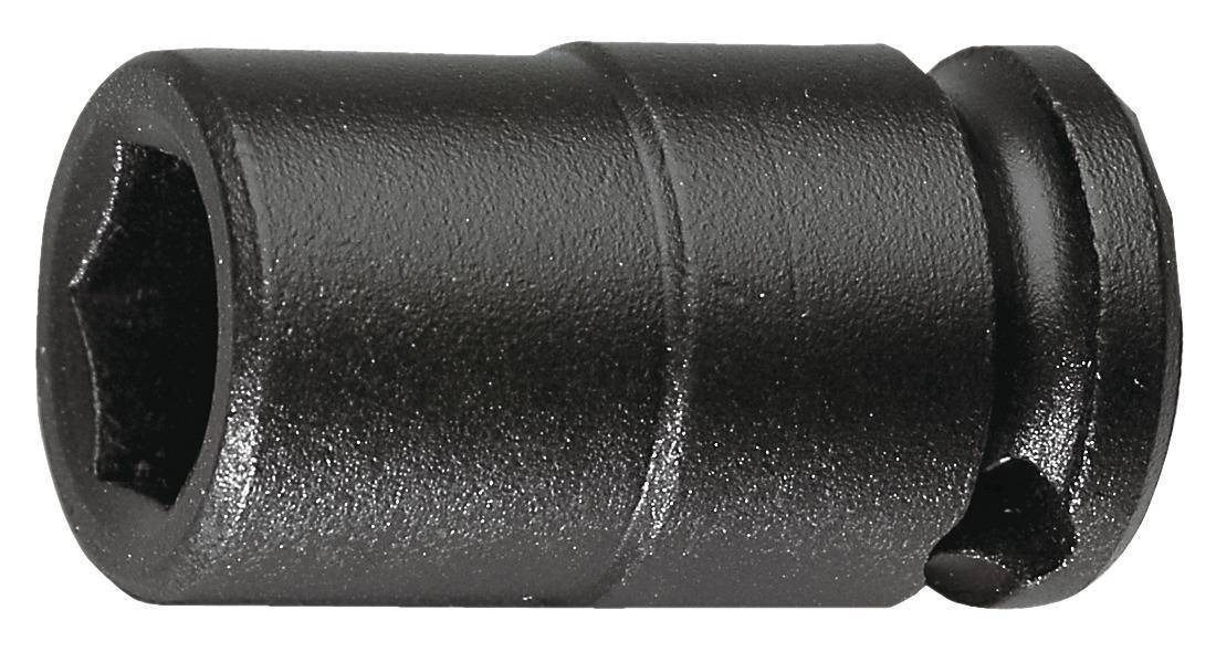 Seria NJ.A - nasadki udarowe 3/8" 6-kątne, metryczne, 6 - 19 mm