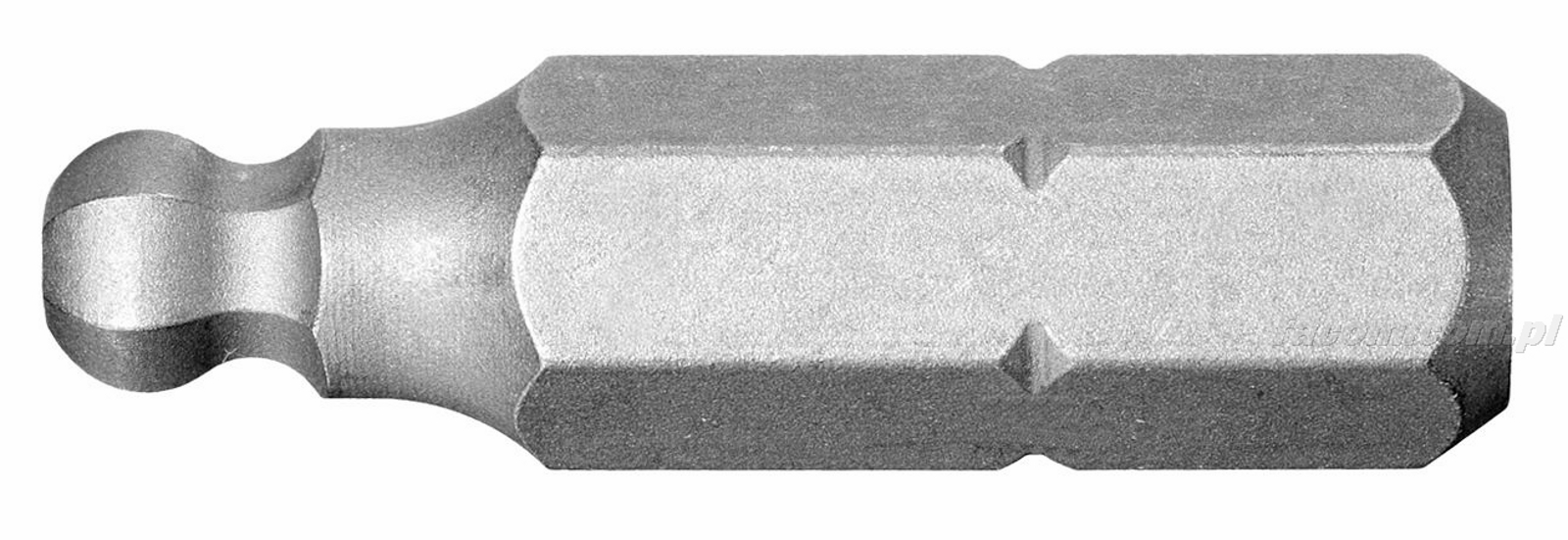 ETS.1 - Standard bits series 1 with spherical head for countersunk hex screws 2,5 - 6 mm