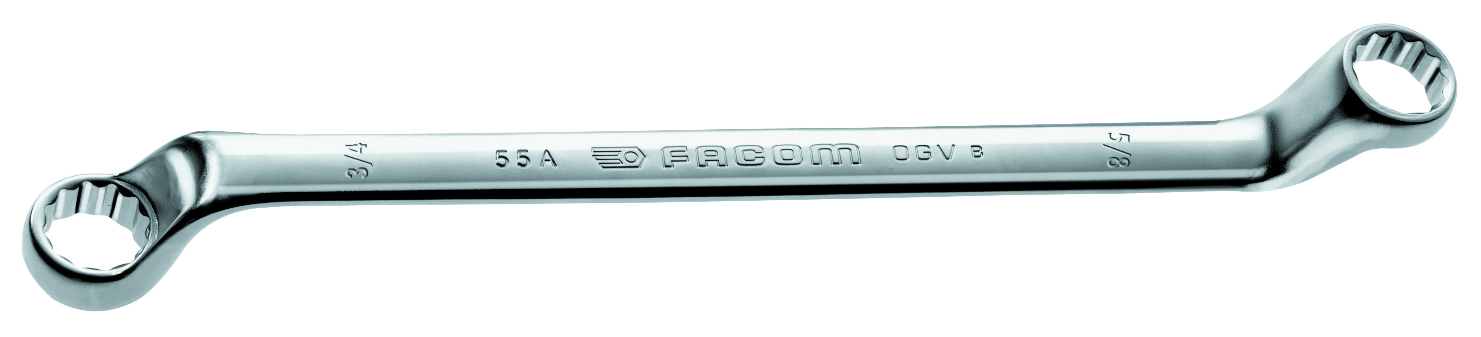 Seria 55A - klucze odsadzone, calowe 1/4" - 1'1/4"