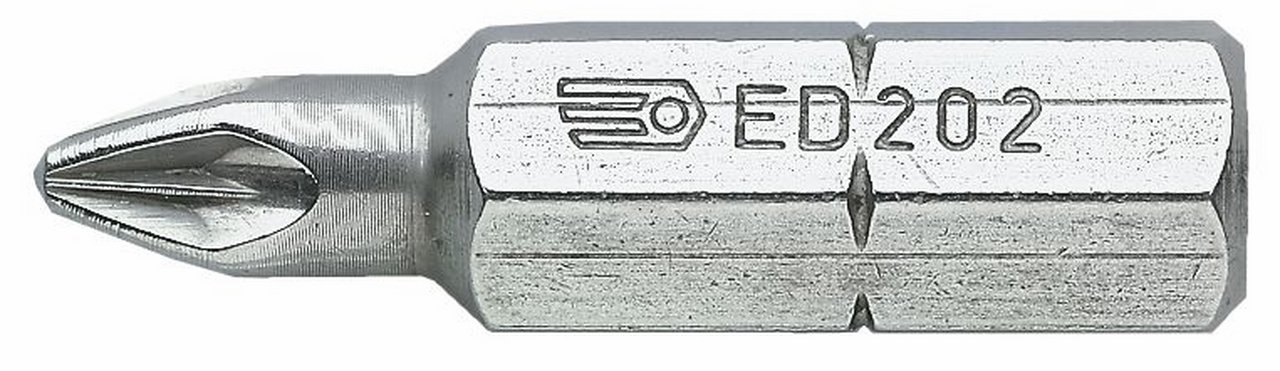 ED.2 - Standard bits series 2 for Pozidriv® screws PZ1 - PZ4