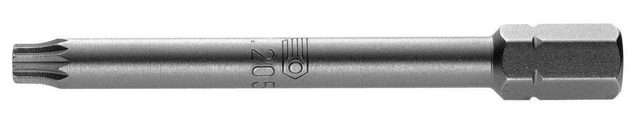 EV.2L - Standard long bits series 2 for XZN multiple teeth head screws M5 - M10