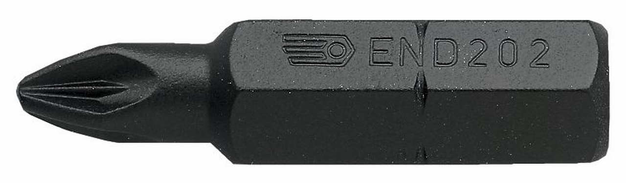END.2 - Impact bits series 2 for Pozidriv® screws PZ1 - PZ4