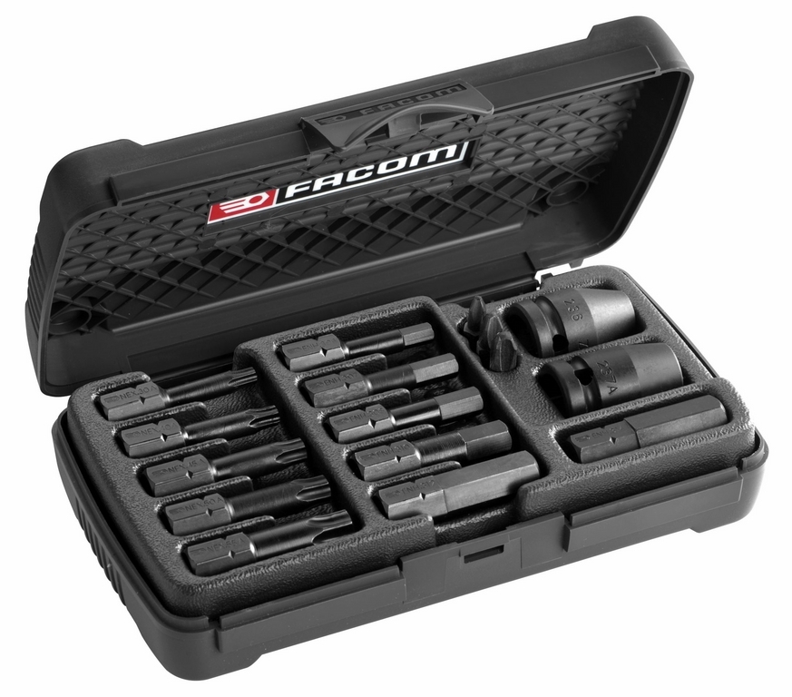 Sets of impact bits