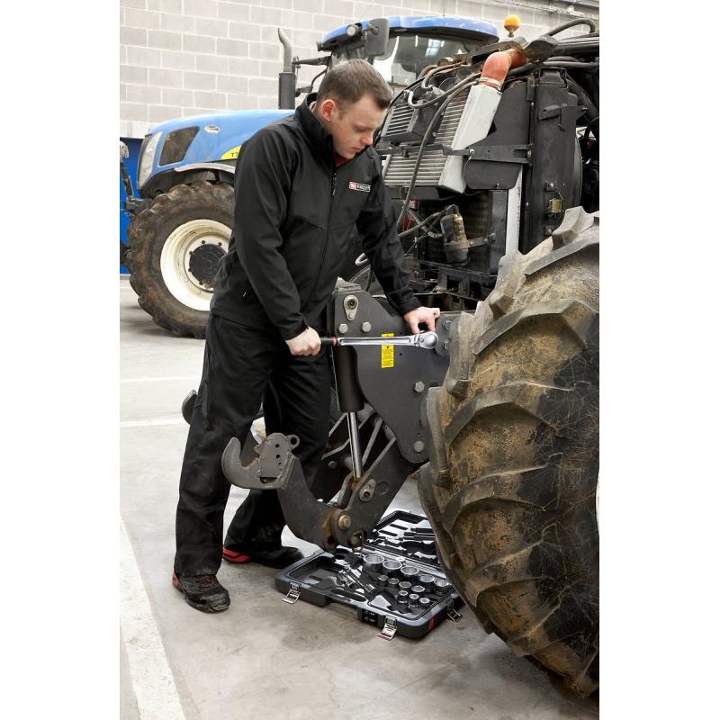 KL.500 - zestaw nasadek 3/4" w skrzynce, 19 mm - 55 mm