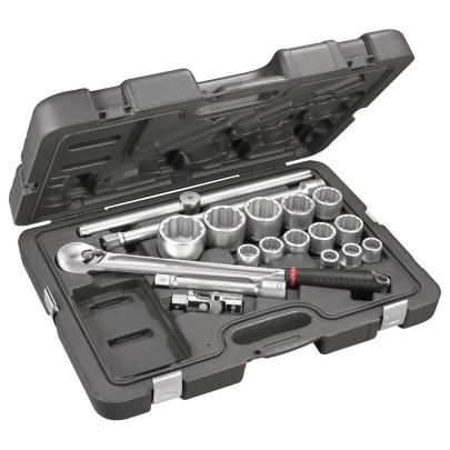 KL.501 - zestaw nasadek 3/4" w walizce, 19 mm - 55 mm