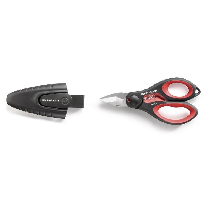 841A.3 - nożyce dla eletryków z osłoną