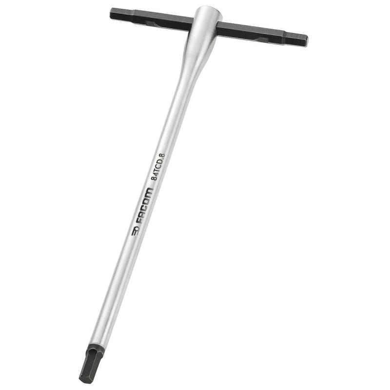 84TCD.3 - klucz trzpieniowy "T" z drążkiem przesuwnym, 6-kątny, 150 mm 84TCD.3 - klucz trzpieniowy "T" z drążkiem przesuwnym, 6-kątny, 150 mm