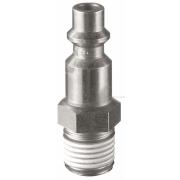 N.633 - końcówka z gwintem zewnętrznym pokrytym teflonem 1/4" gaz BSP