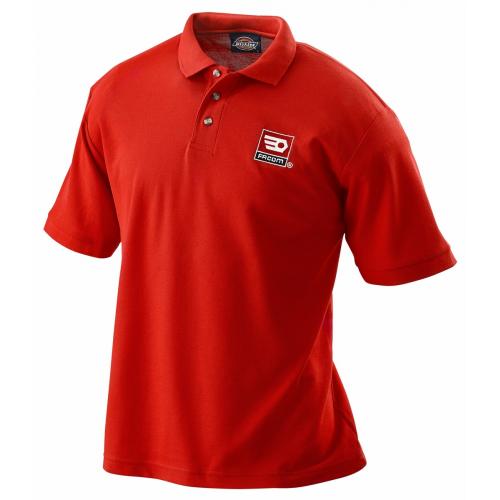 VP.POLORED-XL - Koszulka POLO czerwona rozmiar XL