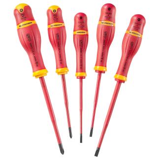 AP.J5TVEPB - zestaw 5 wkrętaków z ekstra cienkim grotem, płaskie i PH