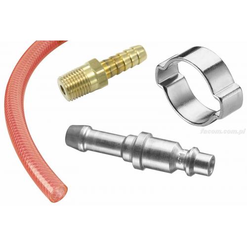 N.643 - BRAIDED HOSE 12M/10MM+CONNECT