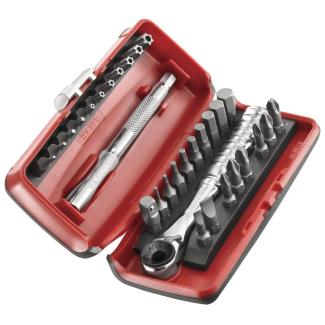 R.PEJ31PB - zestaw 28 końcówek z akcesoriami 1/4"