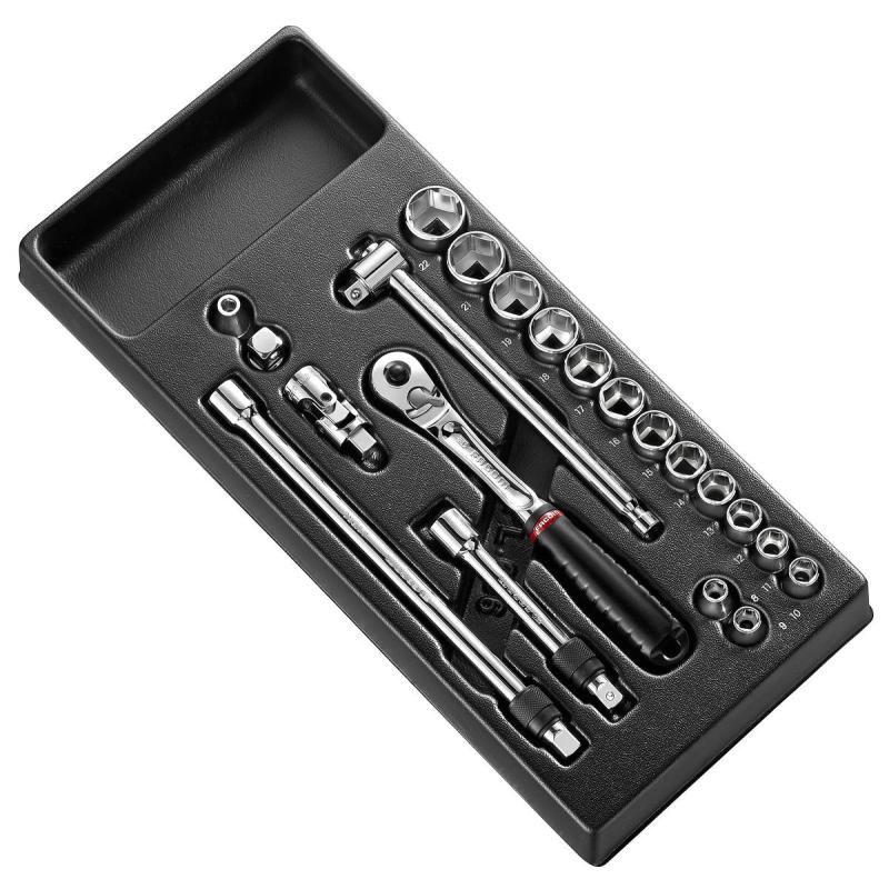 MOD.JL2 - moduł nasadek 6-kątnych 3/8", 8 - 22 mm