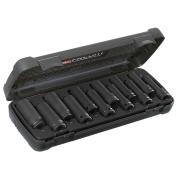 CL3.C18SPROM - zestaw klucza udarowego 1/2" 985 Nm i nasadek udarowych  długich 10 -24 