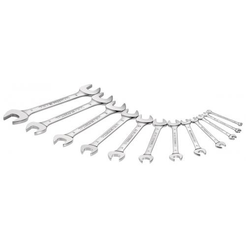 44.JU11A - SET OF 11 OPEN-END WRENCHES
