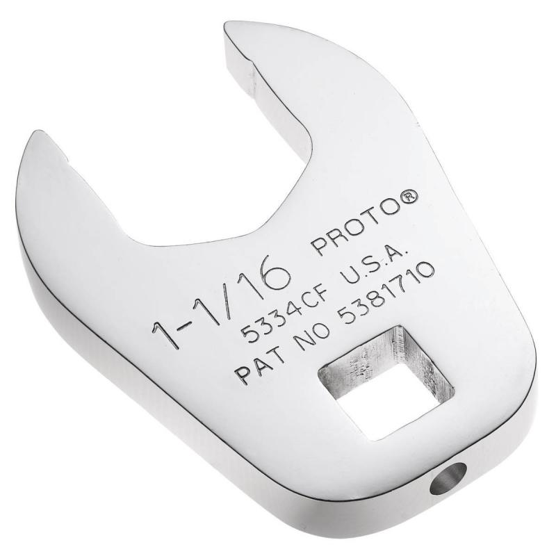 J4710MCF - końcówka Crowfoot 1/4" płaska, 10 mm