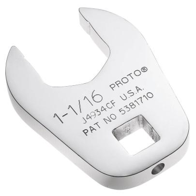 J4910MCF - końcówka Crowfoot 3/8" płaska, 10 mm