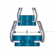 U.320H - ściągacz hydrauliczny 20 T z chwytem zewnętrznym U.320H - ściągacz hydrauliczny 20 T z chwytem zewnętrznym