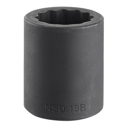 NSD.9B - nasadka 1/2" 12-kątna, udarowa, 9 mm