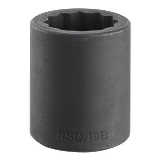 NSD.26B - nasadka 1/2" 12-kątna, udarowa, 26 mm