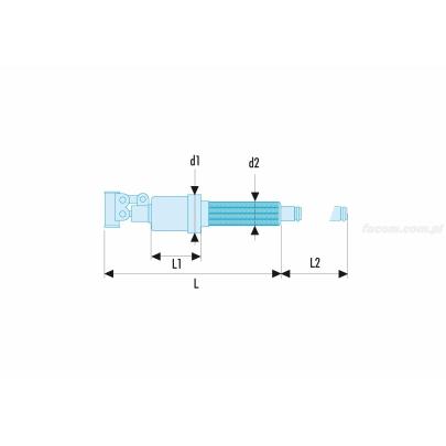 U.312-01 - siłownik hydrauliczny 10T do u.312h