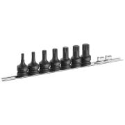 NSV.J7 - zestaw 7 nasadek udarowych 1/2", XZN, M6 - M18