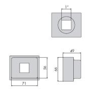 NM.MBKA - Nasadka do piast autobusów Kassbohrer, Setra